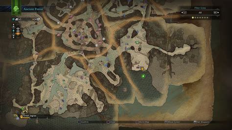 monster hunter world map size.